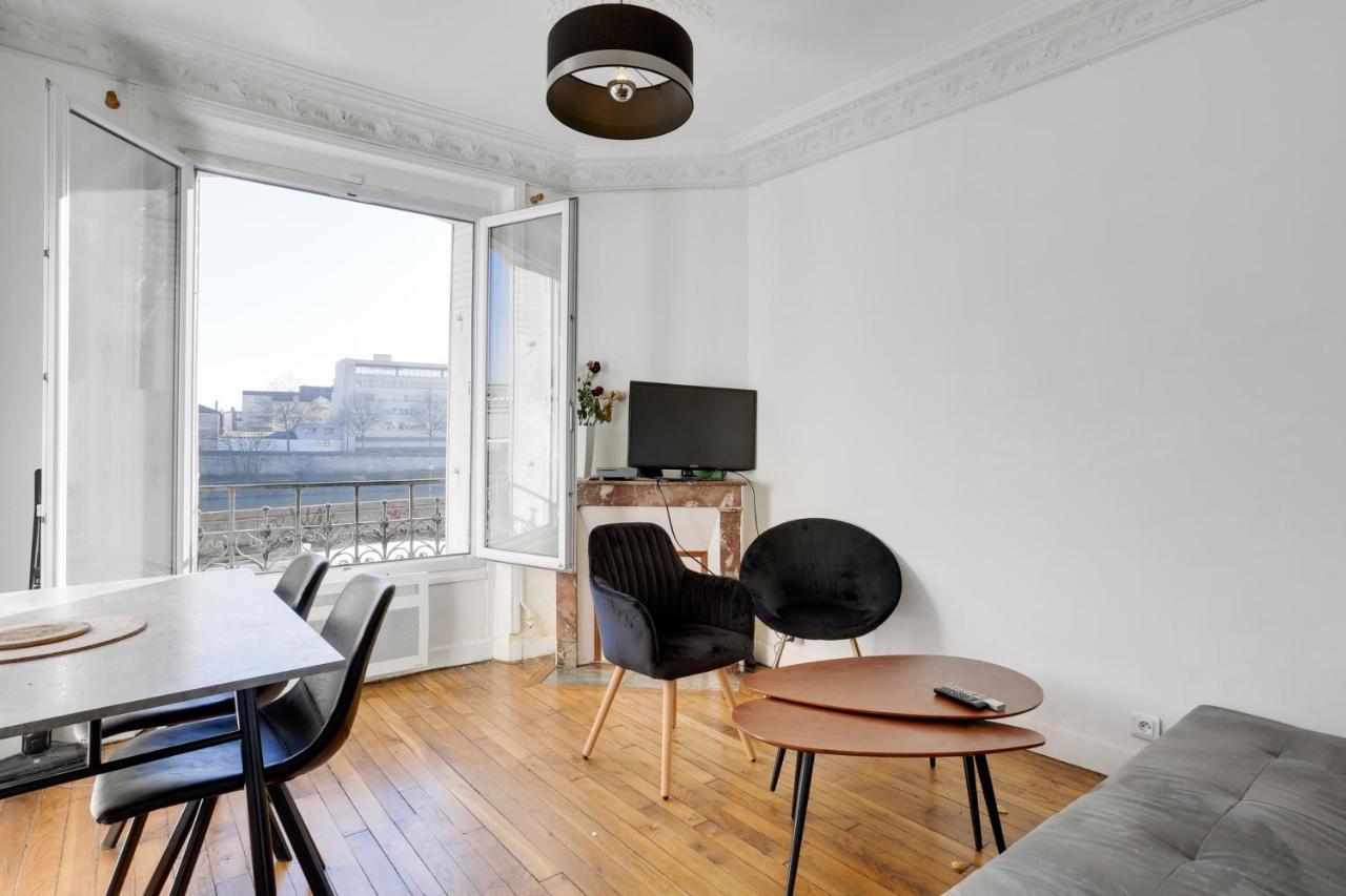 Appartement Meuble Quai De Seine Ivry-sur-Seine Exteriér fotografie